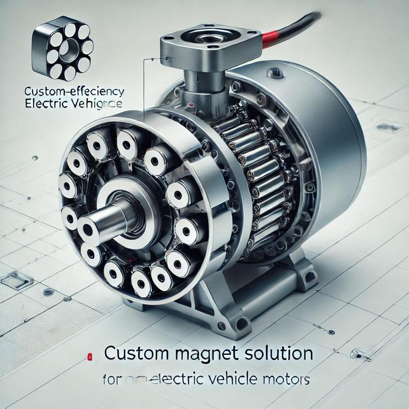 Custom Magnet Solution for High-Efficiency Electric Vehicle Motors